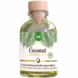 INTT Vegan Massage Gel Coconut Aroma Heating Effect 30ml