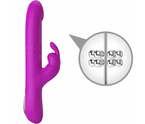 Pretty Love Reese Intimate Machine Purple Silicone, Multi-Mode Rotation