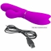 Pretty Love Clitoral Stimulator Vibrator Model 0602S Purple Silicone USB