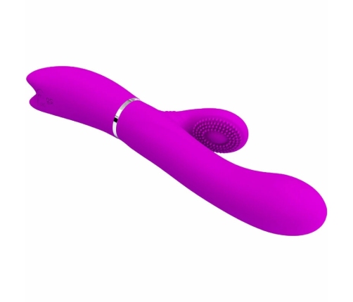Pretty Love Clitoral Stimulator Vibrator Model 0602S Purple Silicone USB