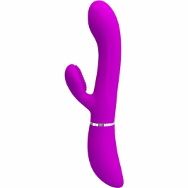 Pretty Love Clitoral Stimulator Vibrator Model 0602S Purple Silicone USB