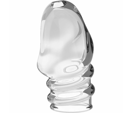 Pretty Love Jeremy Crystal Enhancement Sleeve TPR Transparent 9cm