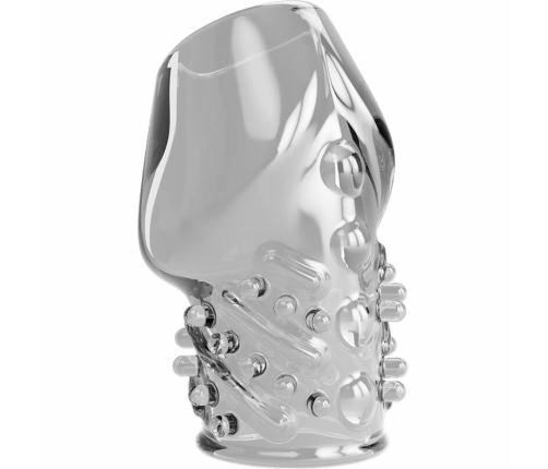 Pretty Love Matias Transparent Extension Sleeve TPR Crystal 90mm