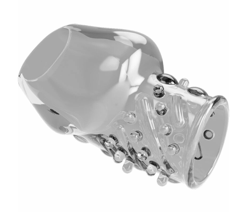 Pretty Love Matias Transparent Extension Sleeve TPR Crystal 90mm