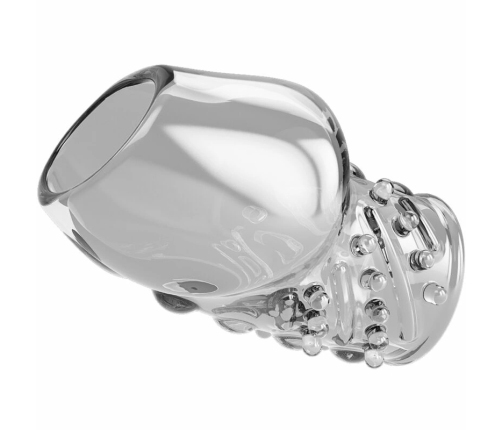 Pretty Love Matias Transparent Extension Sleeve TPR Crystal 90mm