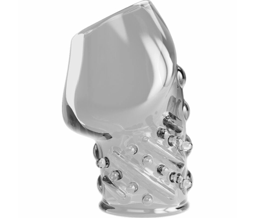 Pretty Love Matias Transparent Extension Sleeve TPR Crystal 90mm