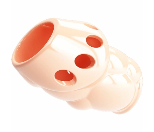 Pretty Love Oscar Anatomical Extension Sleeve TPR Flesh 90mm