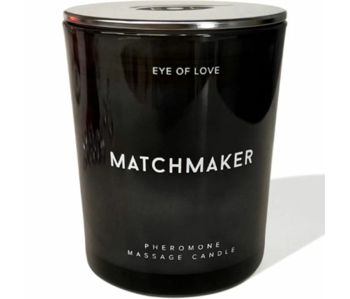 Eye of Love Matchmaker Massage Candle Black Diamond 150ml Aromatic Blend