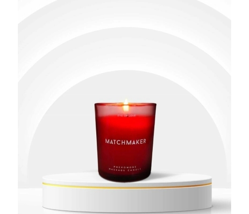 Eye of Love Matchmaker Red Diamond Massage Candle 150ml Cedar & Blackcurrant