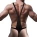 Fetish Submissive Attitude Men's Adjustable V-Shape Eco-Leather Harness