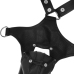 Fetish Submissive Attitude Men's Eco-Leather Adjustable Jock Harness Black