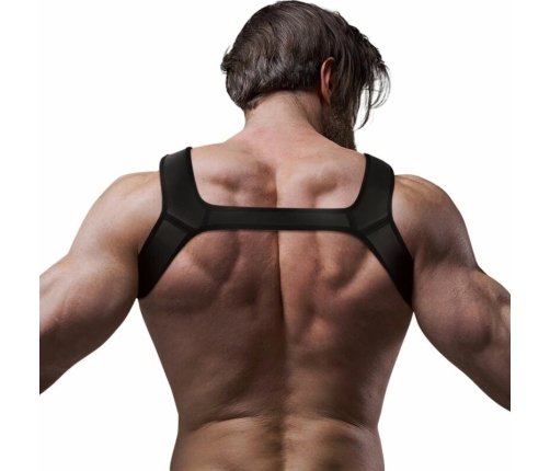 Fetish Submissive Attitude Neoprene Chest Harness for Men Size M
