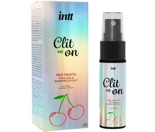 INTT Clit Me On Red Fruits 12ml - Stimulating Spray with Fruity Aroma
