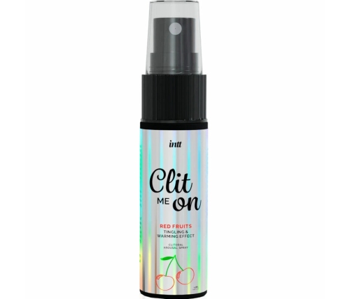 INTT Clit Me On Red Fruits 12ml - Stimulating Spray with Fruity Aroma