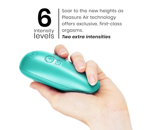 Womanizer Starlet 3 Intimate Air System Turquoise, 6 Levels, Waterproof