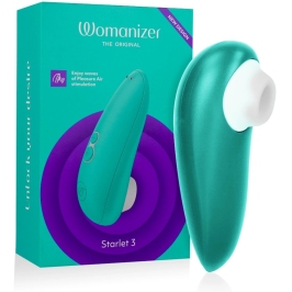 Womanizer Starlet 3 Intimate Air System Turquoise, 6 Levels, Waterproof