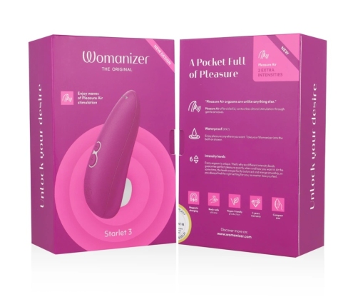 WOMANIZER - STARLET 3 ESTIMULADOR CLÍTORIS VIOLETA