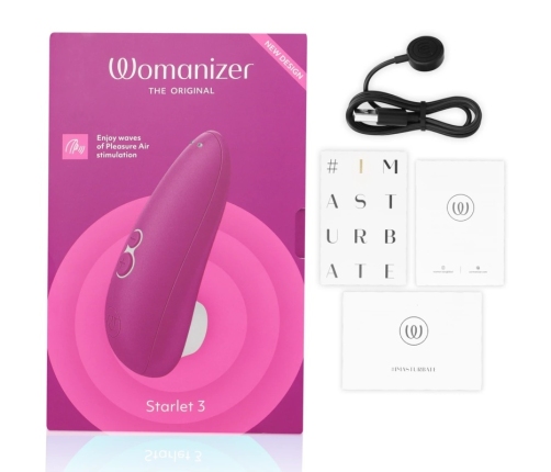 WOMANIZER - STARLET 3 ESTIMULADOR CLÍTORIS VIOLETA