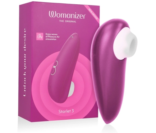 WOMANIZER - STARLET 3 ESTIMULADOR CLÍTORIS VIOLETA