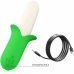 Pretty Love Banana Knight Intimate Silicone Device 7 Modes Light Green