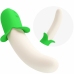 Pretty Love Banana Knight Intimate Silicone Device 7 Modes Light Green