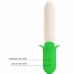 Pretty Love Banana Knight Intimate Silicone Device 7 Modes Light Green
