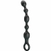 Pretty Love Van Silicone Rechargeable Anal Beads, 10 Modes, Black