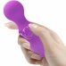Pretty Love Wonder Mini Wand Massager Purple Silicone Compact Design