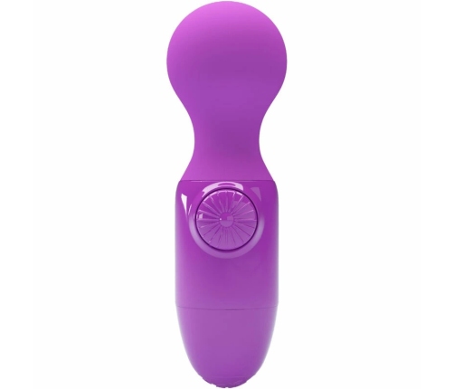 Pretty Love Wonder Mini Wand Massager Purple Silicone Compact Design