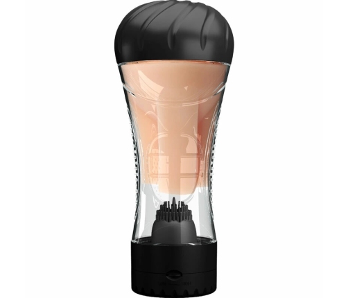 Pretty Love Naomi Vibro Cup - Vibrating Intimate Device, Flesh, 23 cm