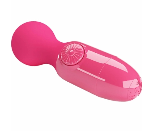 Pretty Love Magenta Mini Personal Massager - Compact Silicone Wand