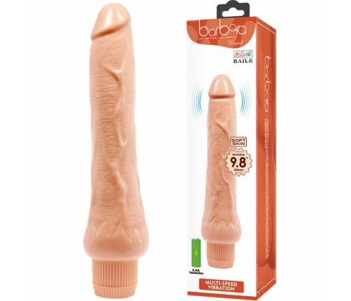 Baile Barbara Vibrating Intimate Device 25 cm Flesh Toned TPR