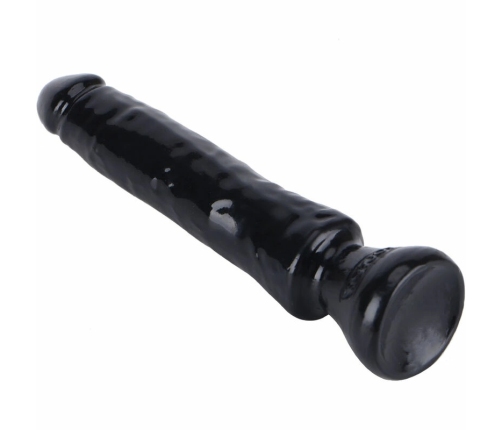 GET REAL Starter 16 cm Black - Flexible Intimate Model with Suction Base