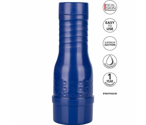 PRIVATE Julia de Lucia Anatomical Tube Intimate Machine, Body-Safe, 16 cm