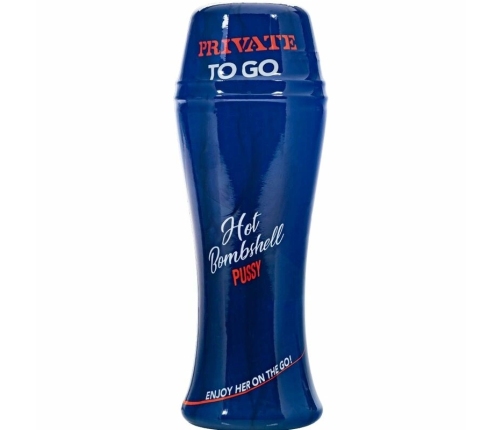 PRIVATE Hot Bombshell To Go Compact Intimate Machine, Discreet Travel Size