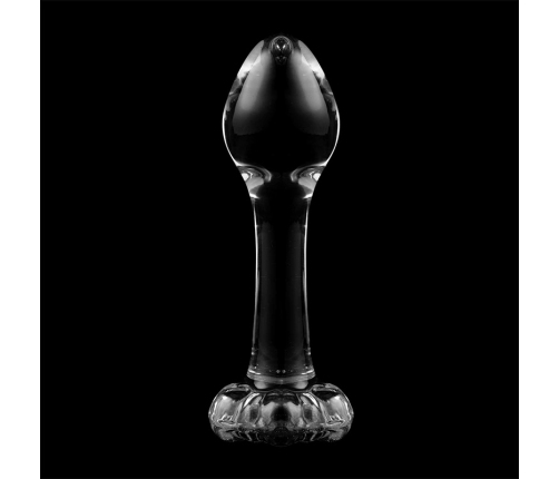 Ibiza Nebula Series Model 2 Intimate Plug Borosilicate Glass Clear 11cm