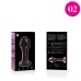 Ibiza Nebula Series Model 2 Intimate Plug Borosilicate Glass Pink 11cm