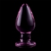 NEBULA SERIES BY IBIZA - MODELO 3 PLUG CRISTAL ROSA 11 CM -O- 5 CM