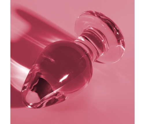 NEBULA SERIES BY IBIZA - MODELO 3 PLUG CRISTAL ROSA 11 CM -O- 5 CM