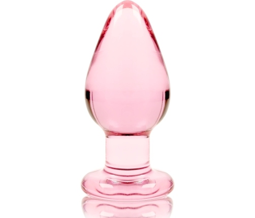 NEBULA SERIES BY IBIZA - MODELO 3 PLUG CRISTAL ROSA 11 CM -O- 5 CM
