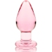 NEBULA SERIES BY IBIZA - MODELO 3 PLUG CRISTAL ROSA 11 CM -O- 5 CM