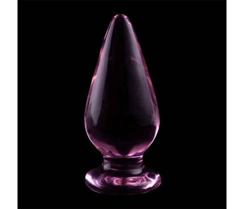 Ibiza Nebula Series Model 4 Glass Intimate Plug Pink 11cm O5cm