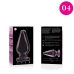 Ibiza Nebula Series Model 4 Glass Intimate Plug Pink 11cm O5cm