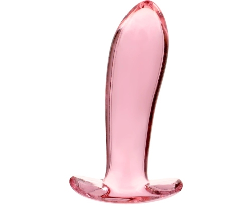 Ibiza Nebula Series Model 5 Pink Glass Intimate Plug 12.5 cm x 3.5 cm
