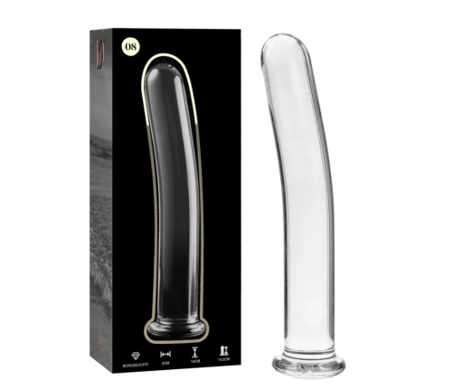 Ibiza Nebula Series Model 8 Borosilicate Glass Intimate Machine Clear 14.5cm