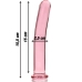 Ibiza Nebula Series Model 9 Intimate Glass Device Pink 15.5cm