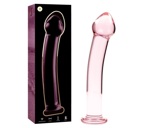 Ibiza Nebula Series Model 11 Glass Intimate Device Pink 16cm O3cm
