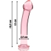 Ibiza Nebula Series Model 11 Glass Intimate Device Pink 16cm O3cm