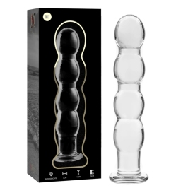 Ibiza Nebula Series Model 10 Glass Intimate Device Clear 16.5 cm