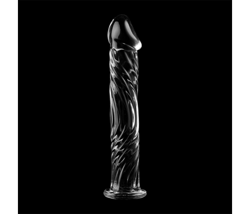 NEBULA SERIES BY IBIZA - MODELO 12 DILDO CRISTAL TRANSPARENTE 17 CM -O- 3.5 CM